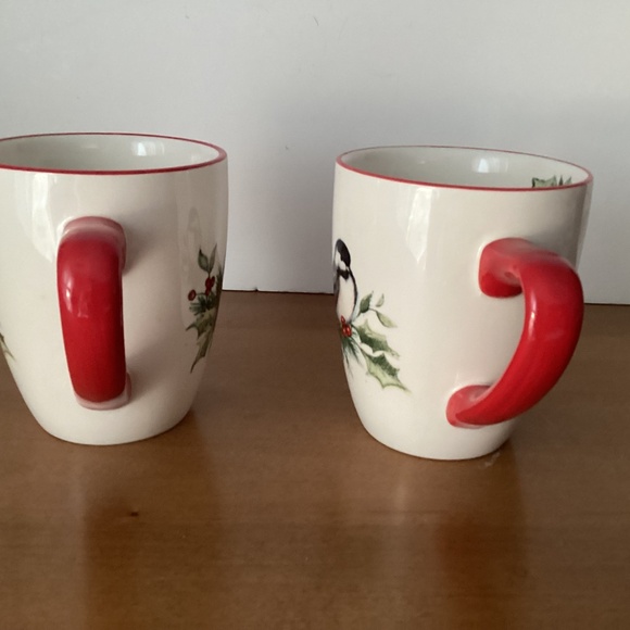 Set of 2 Susan Wright Winter Song Coffee Cups by Certified International - Picture 2 of 6